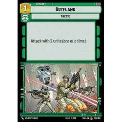 Star Wars: Unlimited Löskort: Shadows of the Galaxy: Outflank