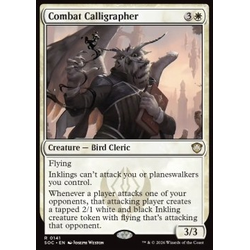 Magic löskort: Commander: Secrets of Strixhaven: Combat Calligrapher