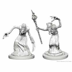 Nolzur's Marvelous Miniatures (unpainted): Mindflayers (2)