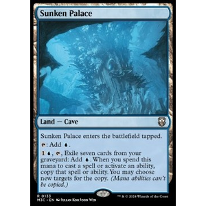 Magic löskort: Commander: Modern Horizons 3: Sunken Palace