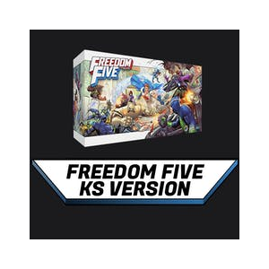 Freedom Five: All In Pledge: Gameplay (w/ Miniatures)