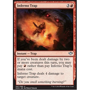 Magic löskort: Duel Decks: Speed vs. Cunning: Inferno Trap