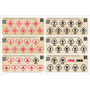 Dead Man's Hand Redux: Initiative Token Set