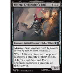 Magic löskort: Commander: Marvel Super Heroes: Ultimo, Civilization's End