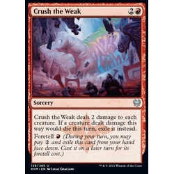 Magic löskort: Kaldheim: Crush the Weak