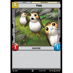 Star Wars: Unlimited Löskort: Legends of the Force: Porg