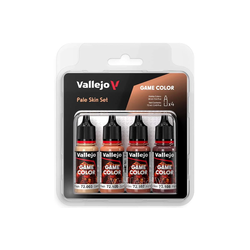 Vallejo Paint Set Game Color Pale Skin set 4x18ml
