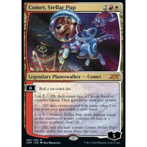 Magic löskort: Unfinity: Comet, Stellar Pup