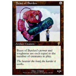 Magic löskort: 7th Edition: Beast of Burden