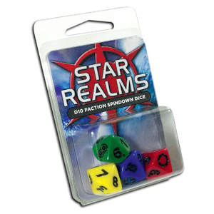 Star Realms: 16mm D10 Faction Spindown Dice (4)