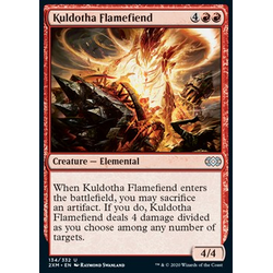 Magic löskort: Double Masters: Kuldotha Flamefiend (Foil)