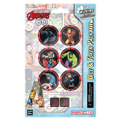 Marvel Heroclix: Avengers 60th Anniversary Dice & Token Pack