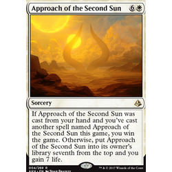 Magic löskort: Amonkhet: Approach of the Second Sun