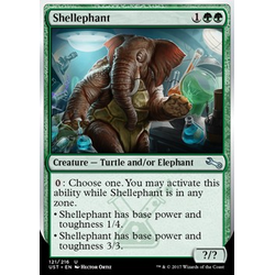 Magic löskort: Unstable: Shellephant (Foil)