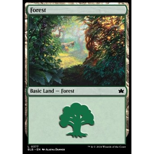 Magic löskort: Bloomburrow: Forest (V.1)