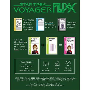 Star Trek Fluxx Voyager