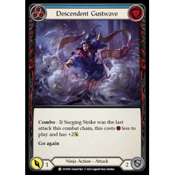 FaB Löskort: Outsiders: Descendent Gustwave (Blue)