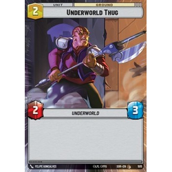 Star Wars: Unlimited Löskort: Spark of Rebellion: Underworld Thug (Hyperspace) (Foil)