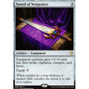 Magic löskort: Commander 2017: Sword of Vengeance