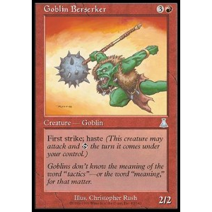 Magic löskort: Urza's Destiny: Goblin Berserker