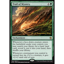 Magic löskort: Khans of Tarkir: Trail of Mystery (Prerelease Foil)