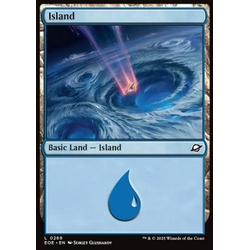 Magic löskort: Edge of Eternities: Island (V.2)