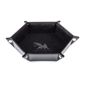 Dice Tray Hexagon Series: Black