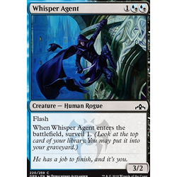 Magic löskort: Guilds of Ravnica: Whisper Agent