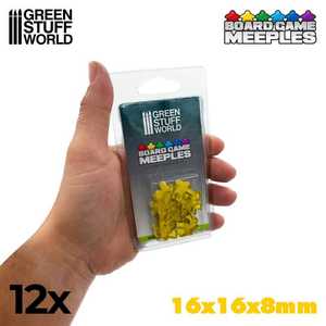 Spelpjäs: Yellow Meeple Tokens