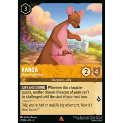 Lorcana Löskort: Azurite Sea: Kanga - Nurturing Mother