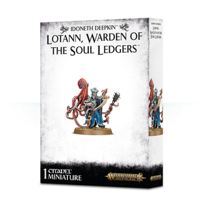 Idoneth Deepkin Lotann, Warden of the Soul Ledgers