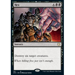 Magic löskort: Commander: Adventures in the Forgotten Realms: Hex