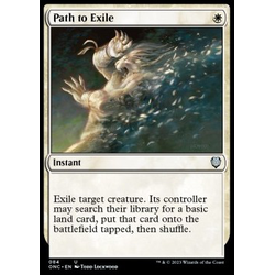 Magic löskort: Commander: Phyrexia: All Will Be One: Path to Exile