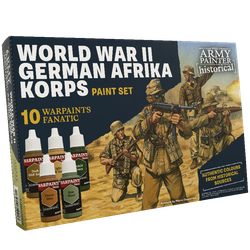 The Army Painter Historical: WWII German Afrika Korps (10x18ml)