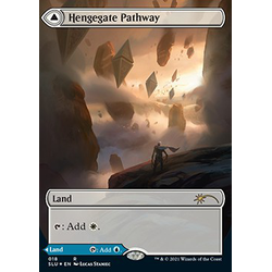 Magic löskort: Secret Lair Drop Series Promo: Hengegate Pathway // Mistgate Pathway (Foil)