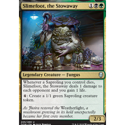 Magic löskort: Dominaria: Slimefoot, the Stowaway
