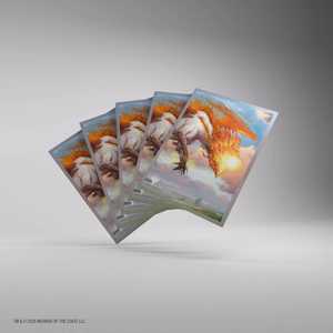 Card Sleeves Standard Art "Lorwyn Eclipsed Eirdu, Carrier of Dawn" (105) (GameGenic)