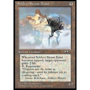 Magic löskort: Alliances: Soldevi Steam Beast v.1