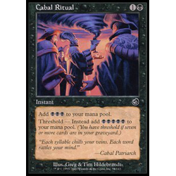 Magic löskort: Torment: Cabal Ritual