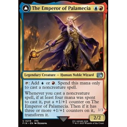 Magic löskort: Magic: The Gathering - FINAL FANTASY: The Emperor of Palamecia // The Lord Master of Hell