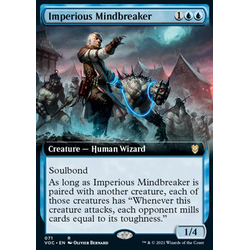 Magic löskort: Commander: Innistrad: Crimson Vow: Imperious Mindbreaker (alternative art)