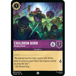 Lorcana Löskort: Whispers in the Well: Cauldron Born - Mindless Horde (Foil)