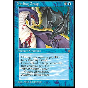 Magic löskort: Ice Age: Binding Grasp