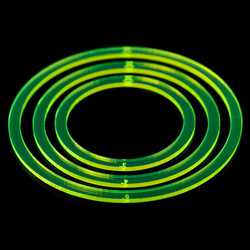 Blast Ring: Flourescent Green 3 inch (1)