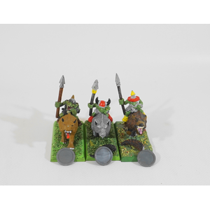 Orcs & Goblins: Goblin Wolf Riders (3st, Metall)
