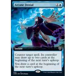 Magic löskort: Commander Legends: Arcane Denial (alternative art) (Foil)