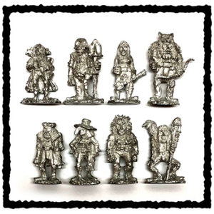 Dungeon Degenerates: Metal Miniatures Game Box Adventurers