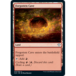 Magic löskort: Commander 2020: Forgotten Cave