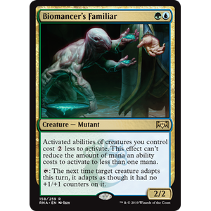 Magic löskort: Ravnica Allegiance: Biomancer's Familiar