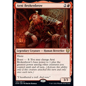 Magic löskort: Kaldheim: Arni Brokenbrow